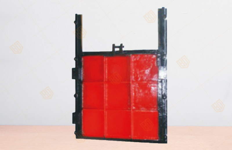 鑲銅鑄鐵方閘門