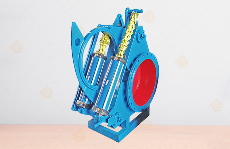 氣動(dòng)盲板閥